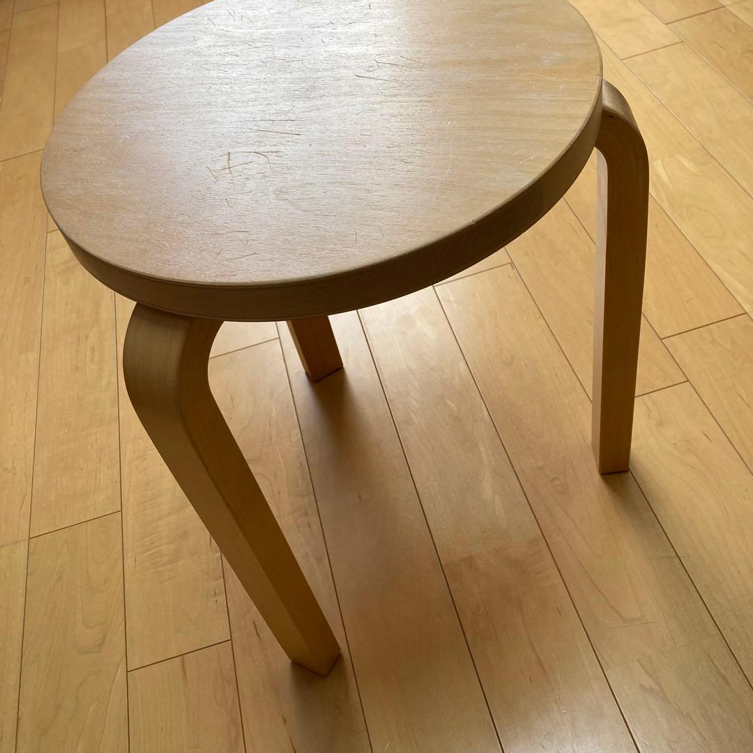 artek スツール60 中古　80周年焼き印あり　アアルト　アルテック アルテック / Artek スツール60 80周年 記念 アルヴァ・アアルト