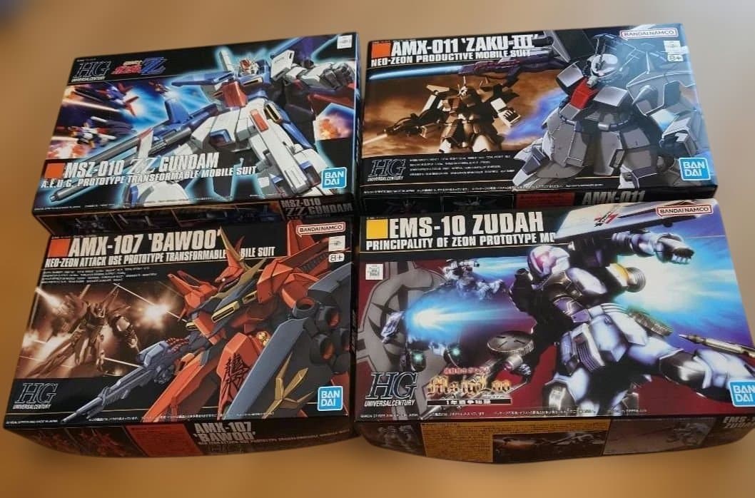 HG ZZガンダム ＆ ザクⅢ ＆ バウ ＆ ヅダ　セット HGUC 1/144 AMX-001ザクIII改｜バンダイ ホビーサイト