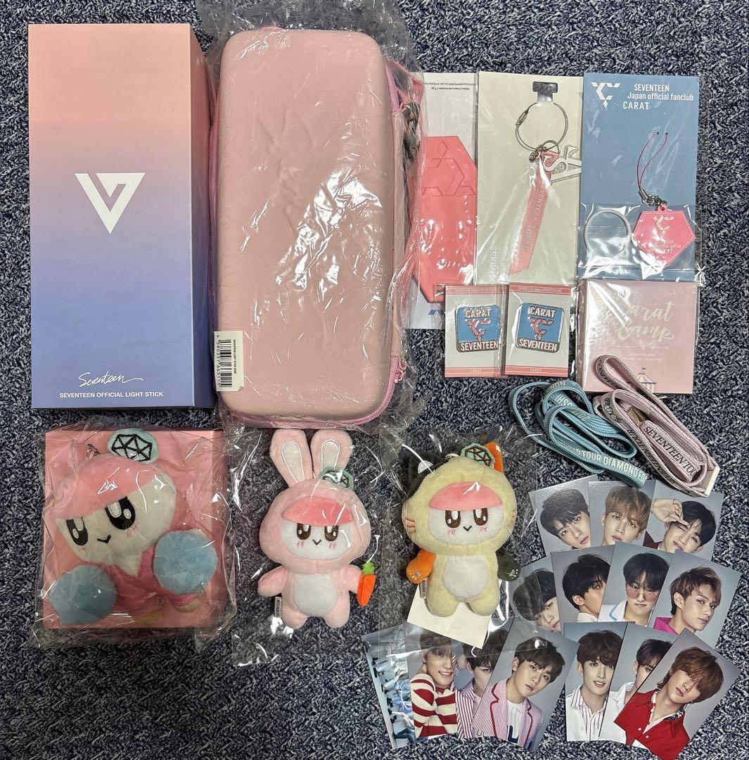 SEVENTEEN グッズ まとめ売り ボンボンイ バッグ ペンライト ケース