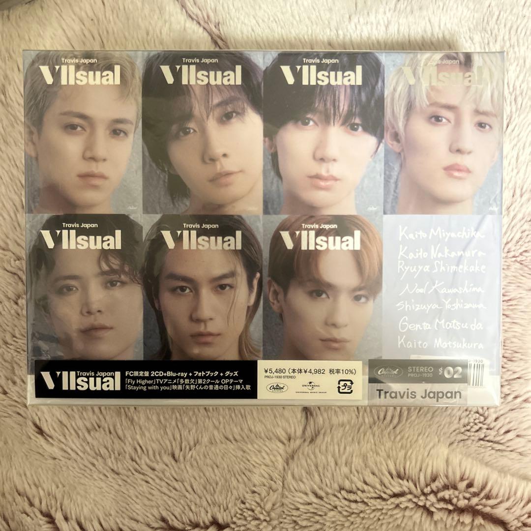 ミ*ウ様 Travis Japan VIIsual FC限定盤　Blu-ray Travis Japan VIIsual(FC限定盤)/[2CD+Blu-ray]◇B : WebShopびーだま