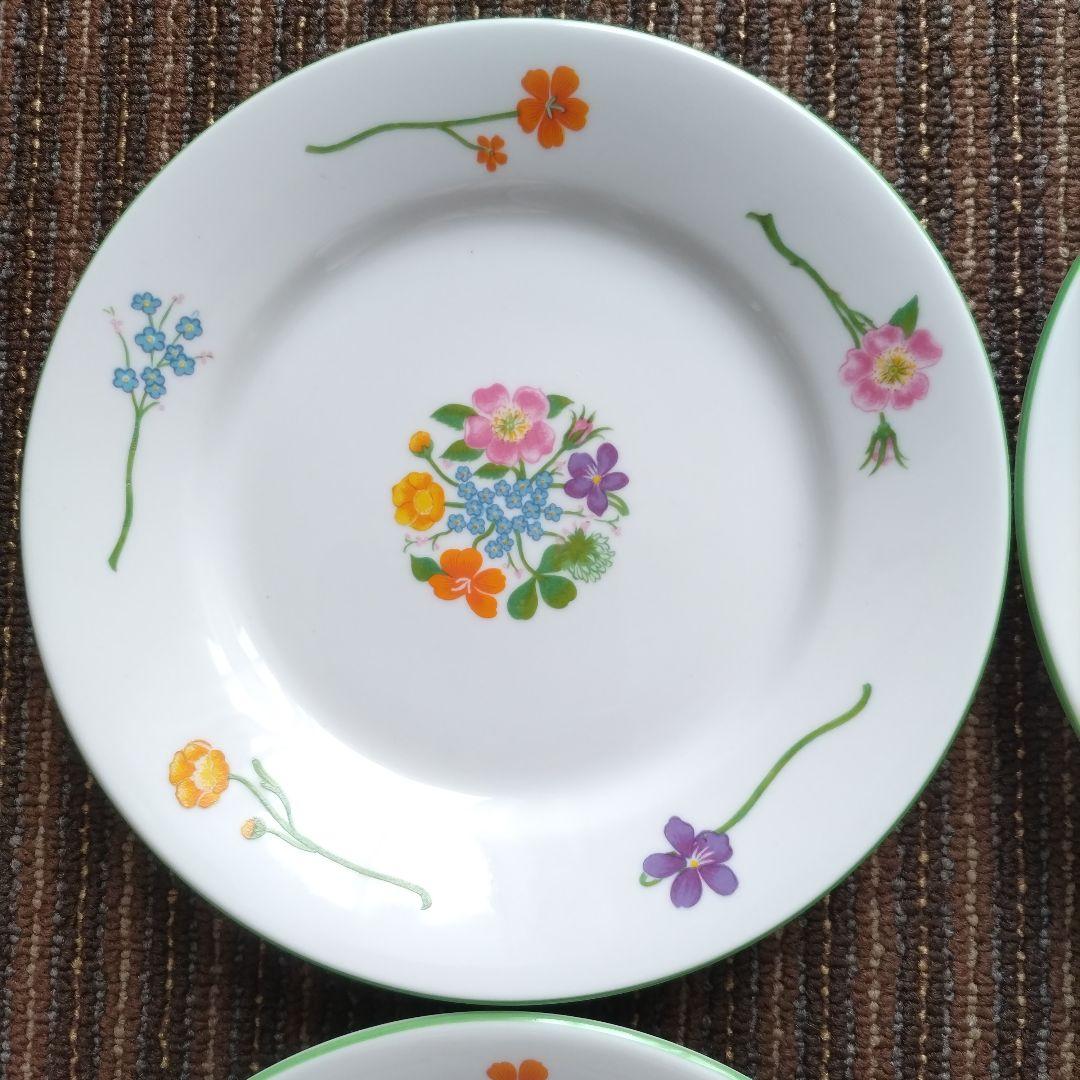 美品】ピリヴィッツ ファランドール ケーキ皿／デザート皿／前菜皿 4