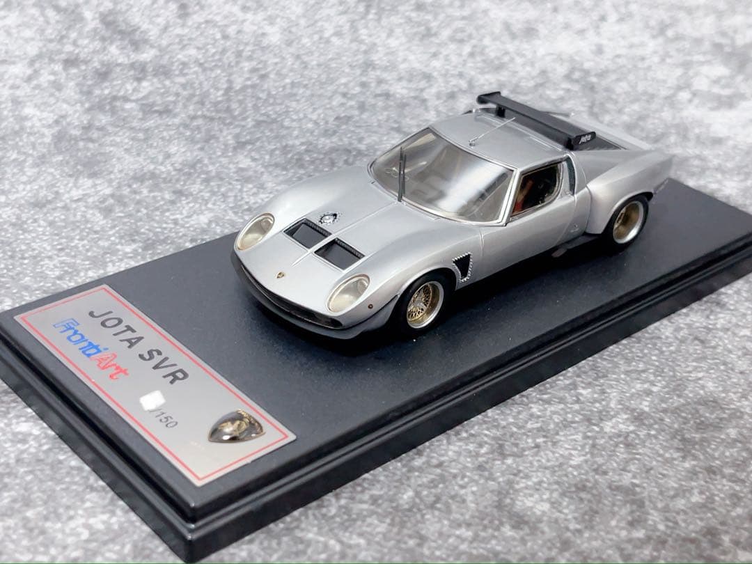 フロンティアート 1/43 ランボルギーニ ミウラ イオタ SVR シルバー