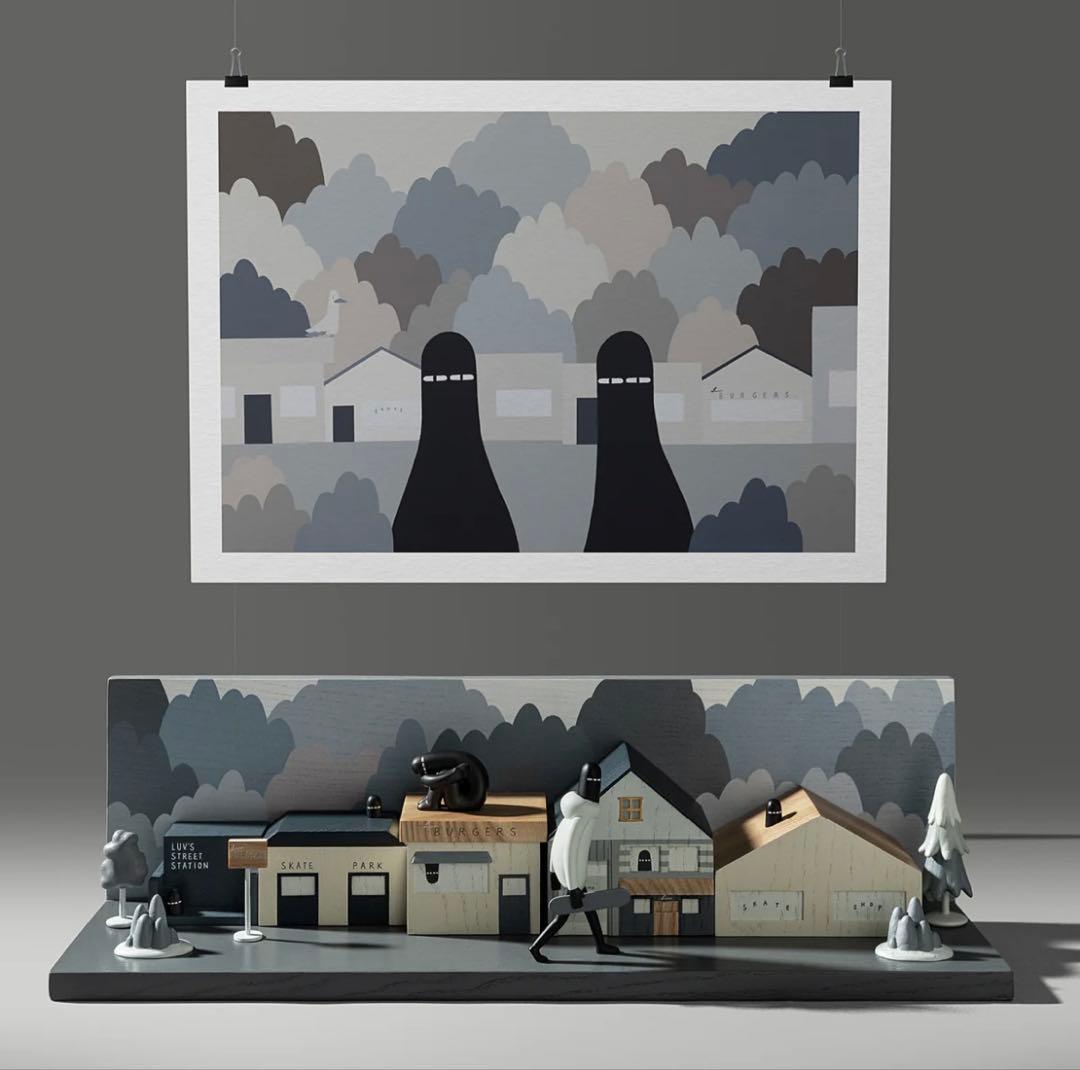 版画 Ly painter edition50 silkscreen print 2026年最新】ly painterの人気アイテム - メルカリ