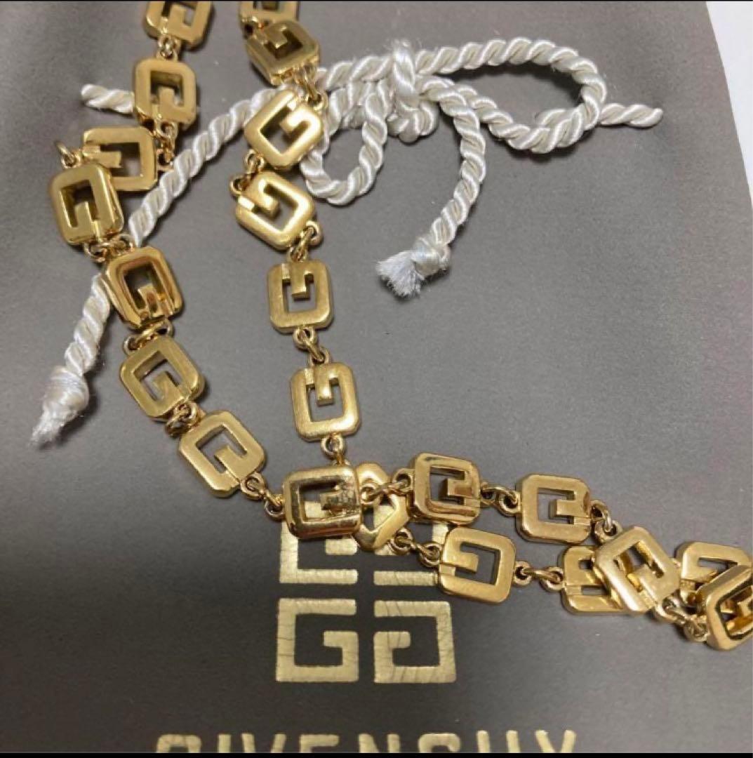 ヴィンテージ ジバンシー GIVENCHY ロゴネックレス - メルカリ