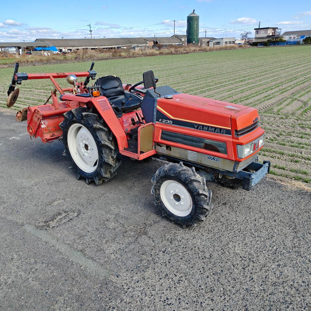 ヤンマーF235 トラクター 4WD ディーゼル 23馬力 - メルカリ