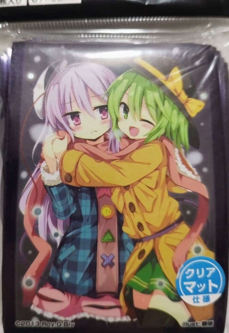 東方Project カード スリーブ 秦こころ 古明地こいし こいここ 祭唄
