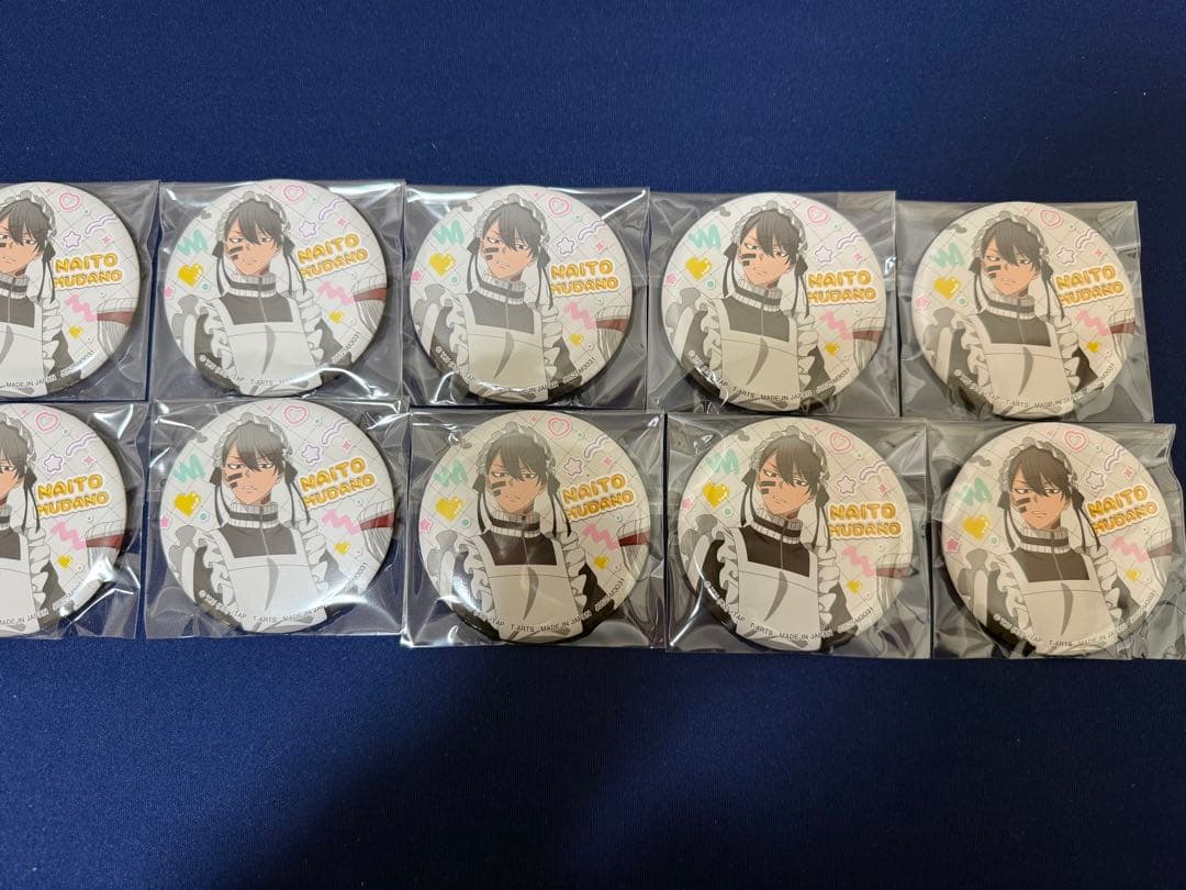 桃源暗鬼　ジャージメイドトレーディング缶バッジ　無陀野無人　10個セット グッズ-バッチ】桃源暗鬼 ジャージメイドトレーディング缶バッジ