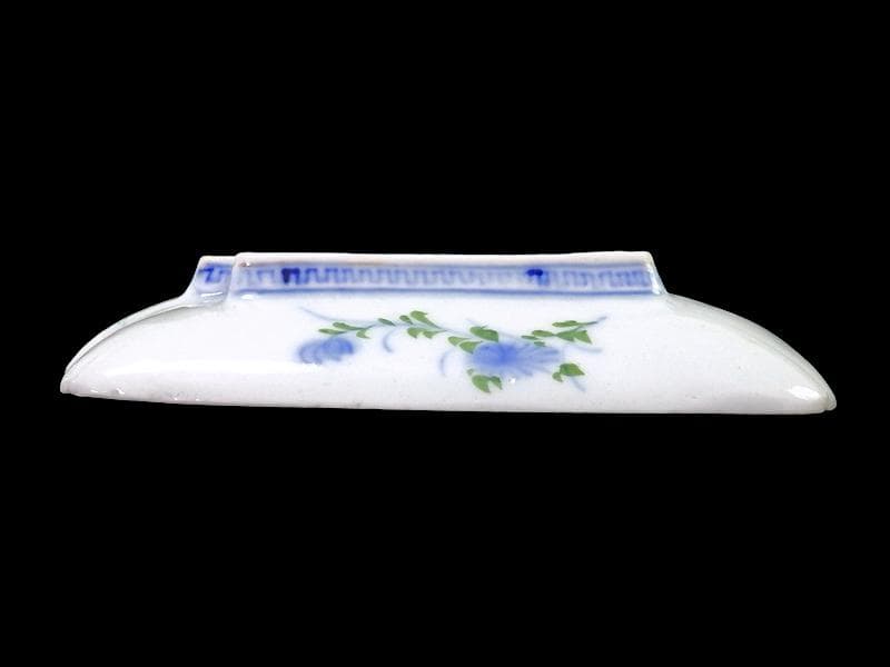 古伊万里 染錦 梅に菊 松に短冊の図 変形長皿 5客 B048AS-CWx - メルカリ