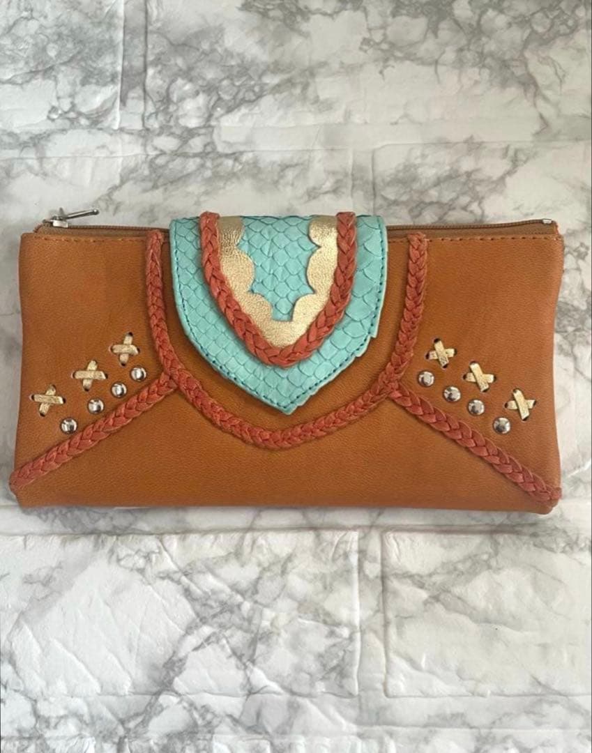 MAHIYA マヒヤ　ボヘミアンレザー長財布　財布　長財布　本革　レザー　美品 楽天市場】クーポン 日本未発売レア オーストラリア発マヒヤMAHIYA