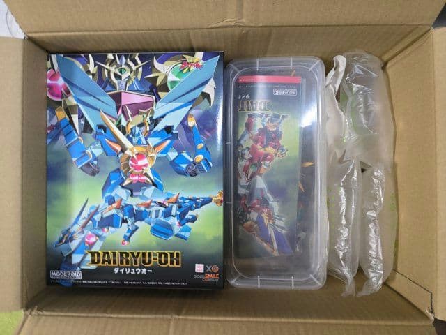 MODEROID ダイリュウオー未開封品 + ダイテイオー完成品セット - メルカリ