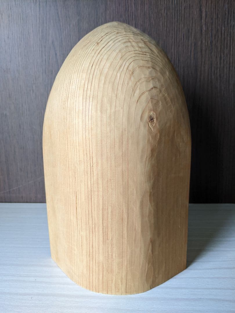 優しい心の平和観音さま 完全手彫り 作品番号 L−13 彫刻家 岩村