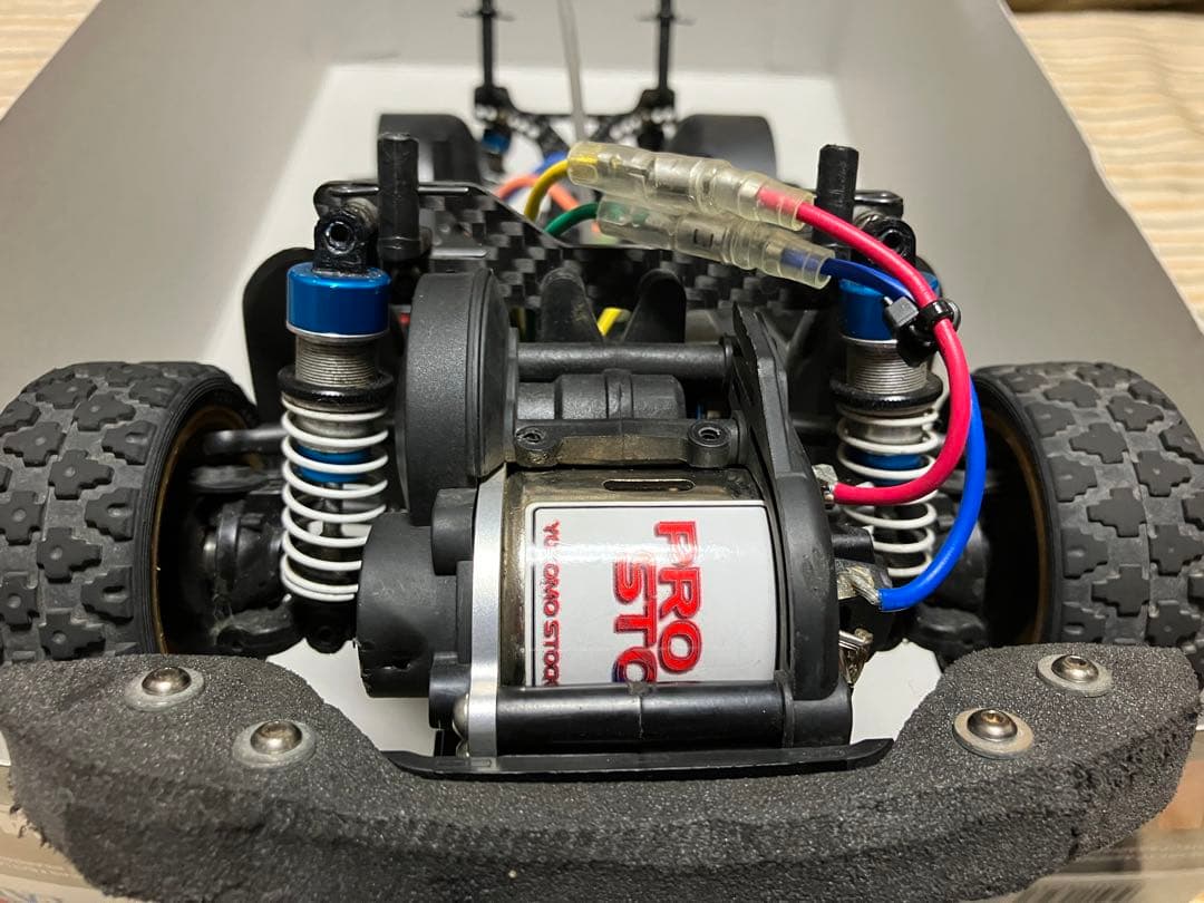 タミヤxv01 ロングダンパー仕様メカ付き オプション多数 - メルカリ