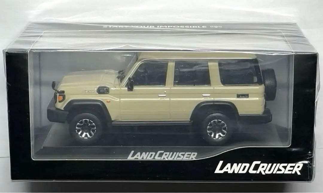 トヨタ ランドクルーザー70 ランクル 色見本 カラーサンプルミニカー