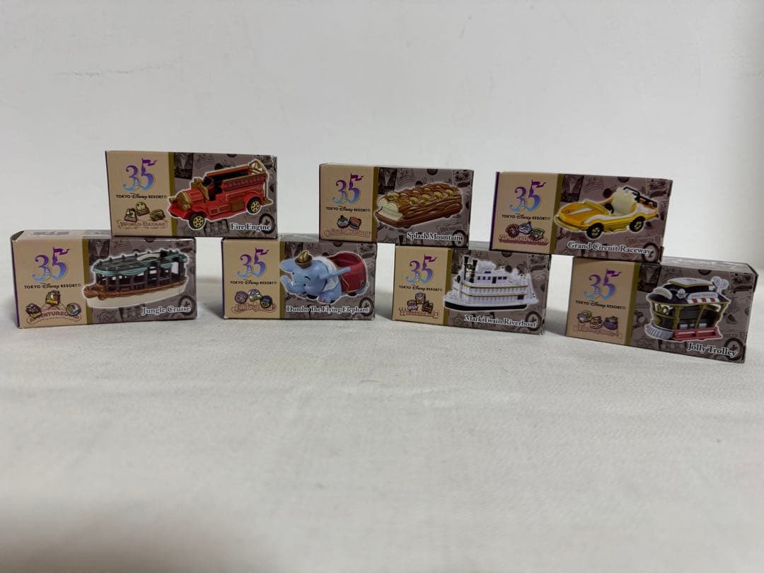 新品　トミカ　東京ディズニーランド　35周年 　7台セット 希少　廃盤　コンプ 楽天市場】特注トミカ 東京ディズニーリゾート 35周年 15点セット