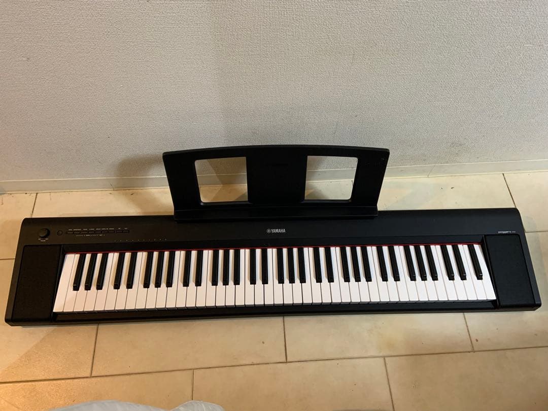 Yamaha piaggero NP-35 88鍵 黒 - メルカリ