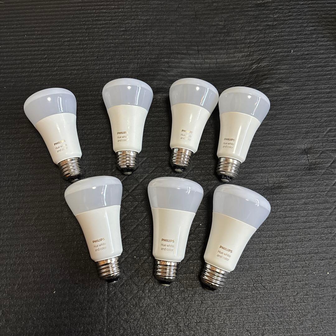 ア*ル様 PHILIPS Hue白色・カラーLED電球 7個セット Amazon | Philips Hue (ヒュー) ホワイトシングルランプE17(電球色