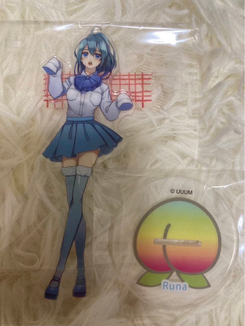 からぴち るな アクスタ しまむら カラフルピーチ アクリルスタンド