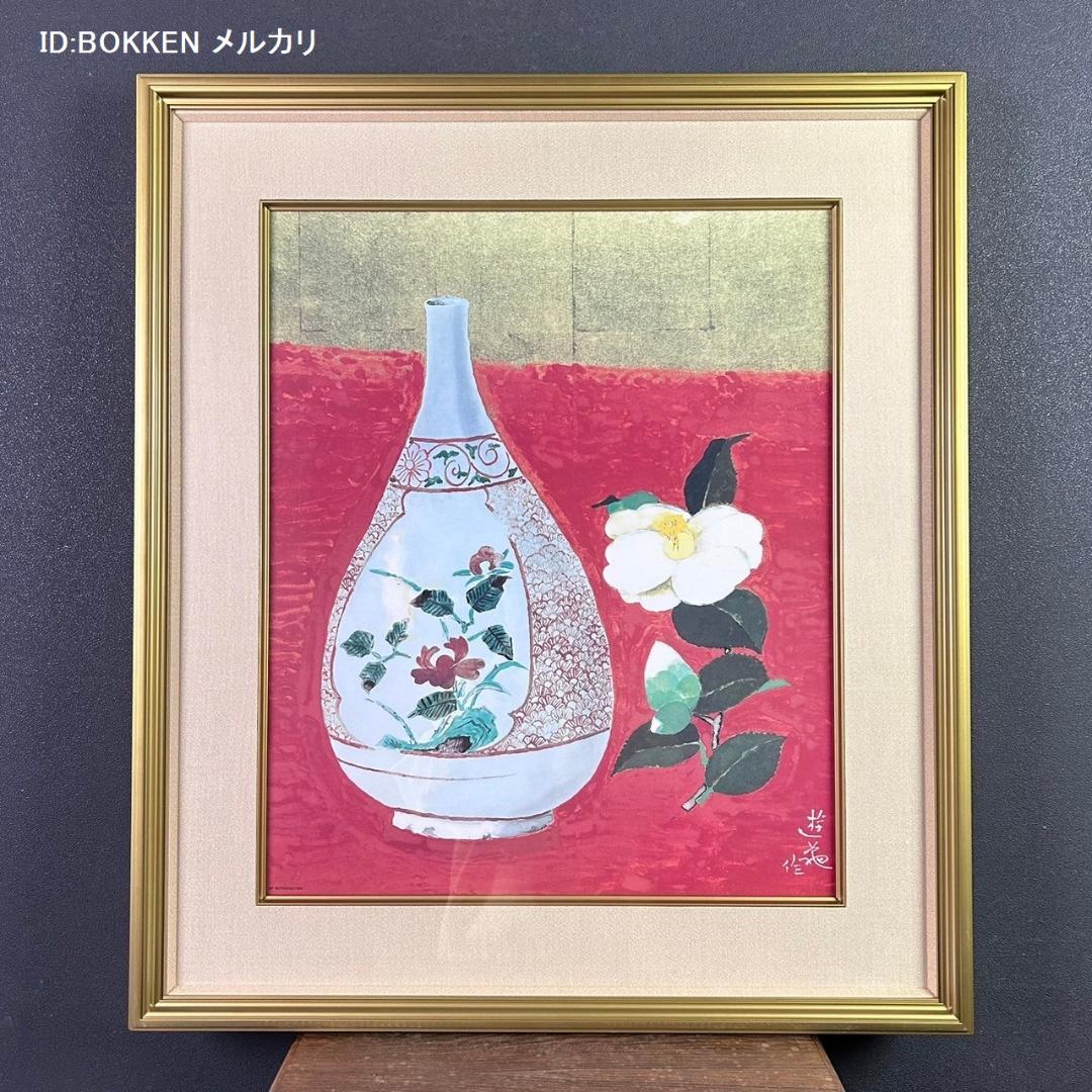 小さな赤い倉庫油絵F4(242×333mm)