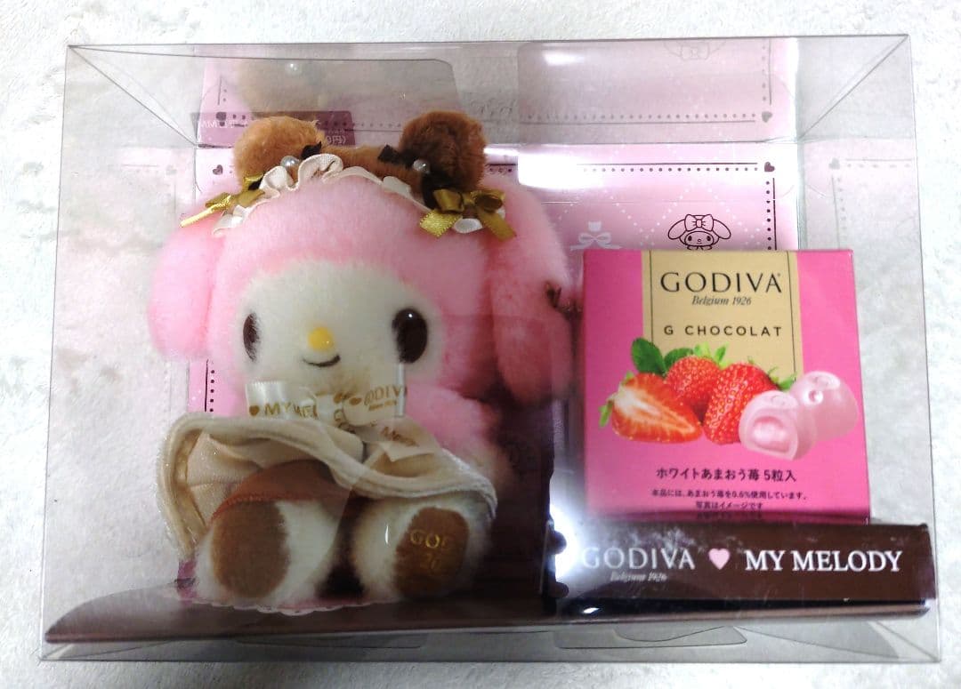 GODIVA 2026 マイメロディ マスコットチャームセット 完全未開封
