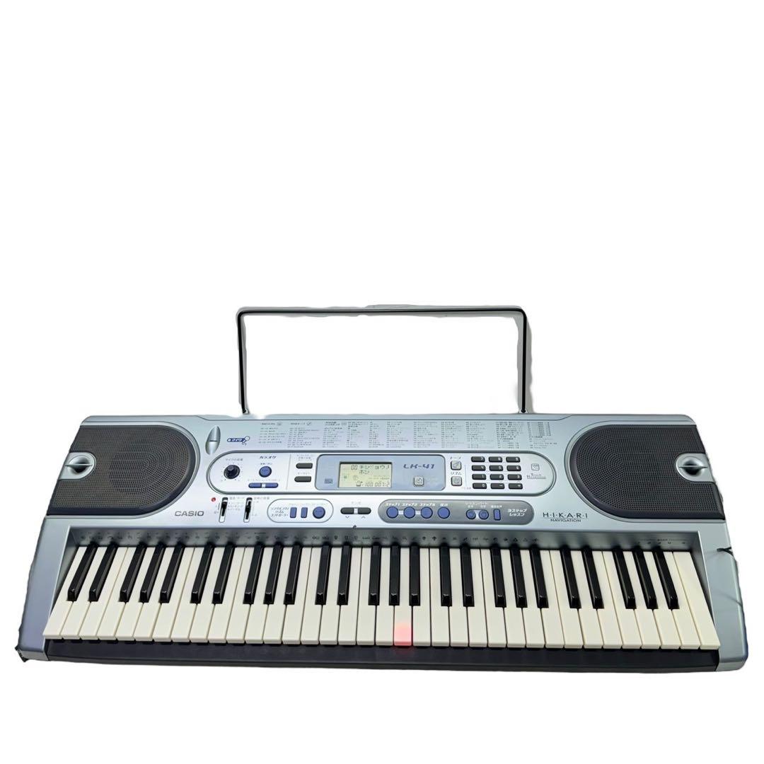 CASIO カシオ 電子ピアノ 電子キーボード LK-41 - メルカリ