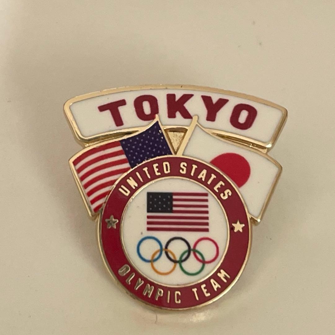 東京オリンピック 2020 非売品ピンバッジアメリカ セキュリティチーム