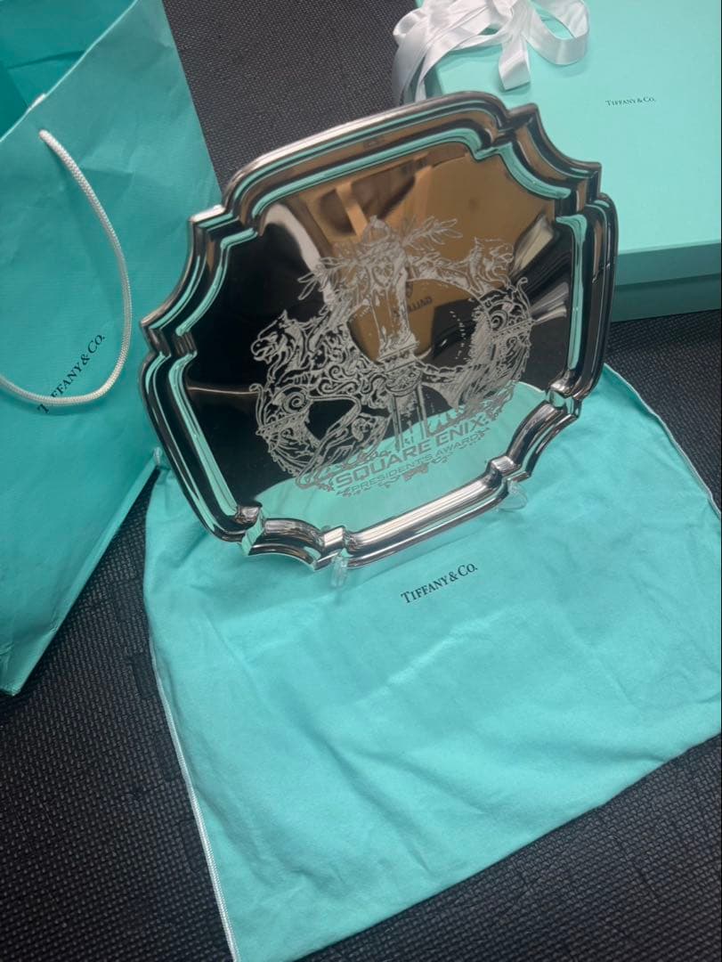 Tiffany & Co. スクエアエニックス アクセサリーケース VINTAGE】TIFFANY&Co. ティファニー シガレット ボックス《シルバー925