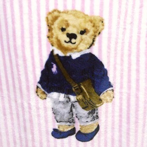 ポロ ラルフローレン ブランケット POLO BEAR ポロベア ガール ピンク
