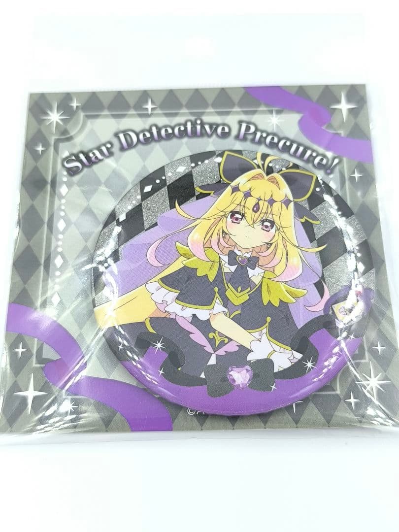 名探偵プリキュア！ キュアアルカナ・シャドウ キラキラ缶バッジ