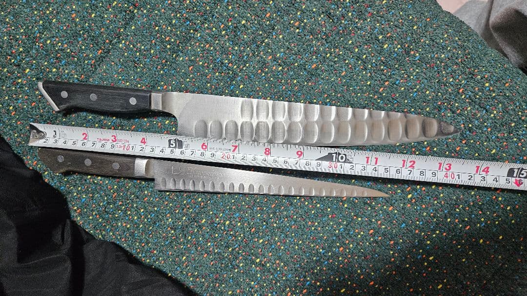 中古Karamit 約23cm波刃包丁、グレステン約27cm波刃包丁セット 中古Karamit 約23cm波刃包丁、グレステン約27cm波刃包丁セット - メルカリ