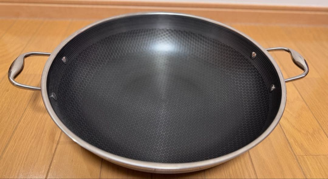HEXCLAD 36cmハイブリッド中華鍋 蓋付 30 cm HexClad Hybrid Pan with Lid – ヘックスクラッド