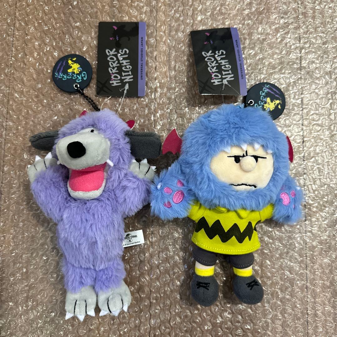 USJ限定 ハロウィン スヌーピー チャーリーブラウン マスコットキー