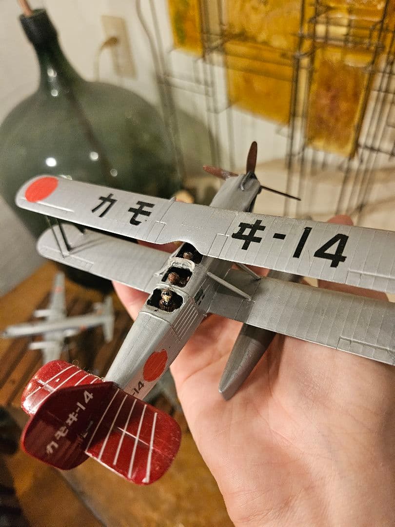 飛行機 戦闘機 模型 プラモデル 航空自衛隊 水上 ドイツ 日本軍 昭和レトロ