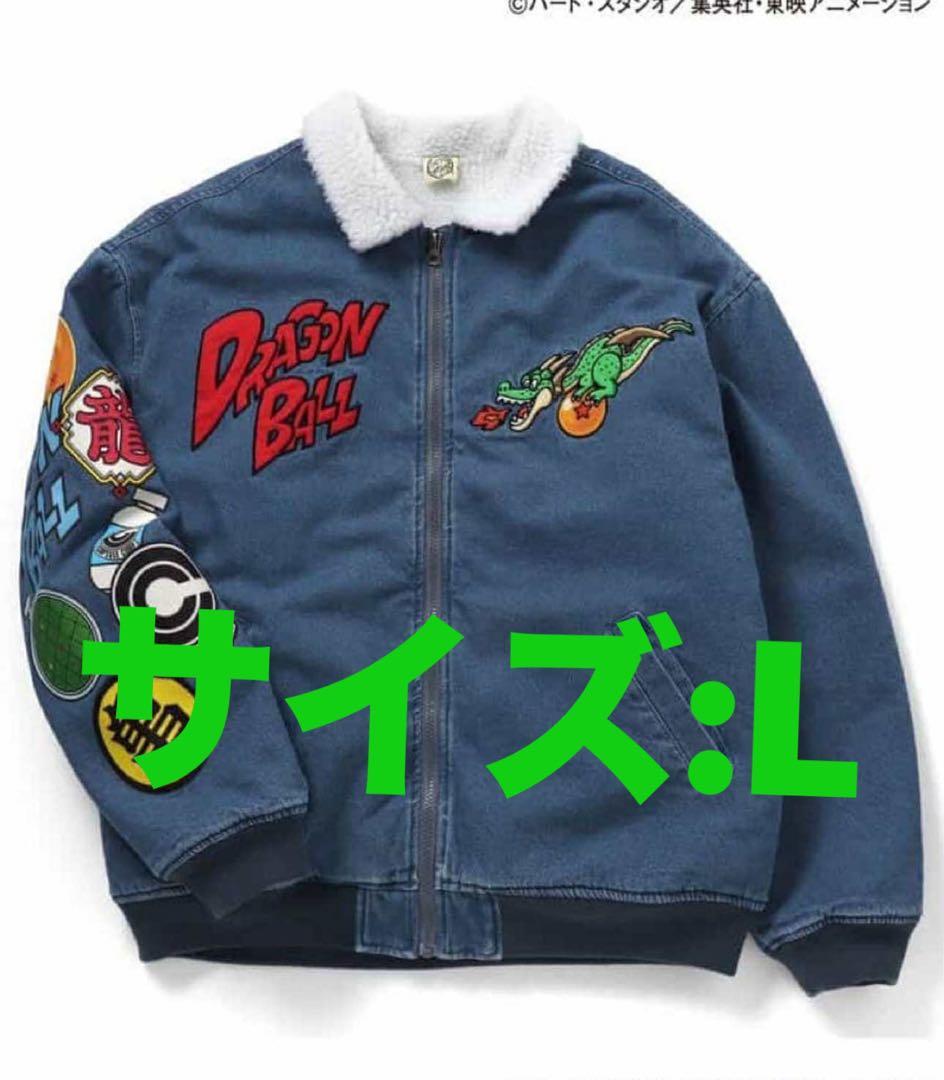 BREEZE ドラゴンボールコラボ_デニムボアジャケット - メルカリ