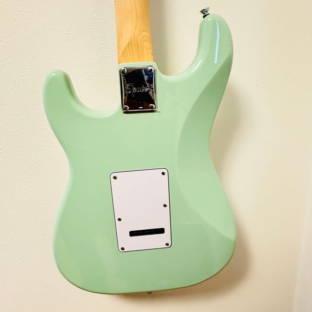 Fender Squier ストラト キャスター レインボートーン グリーン - メルカリ