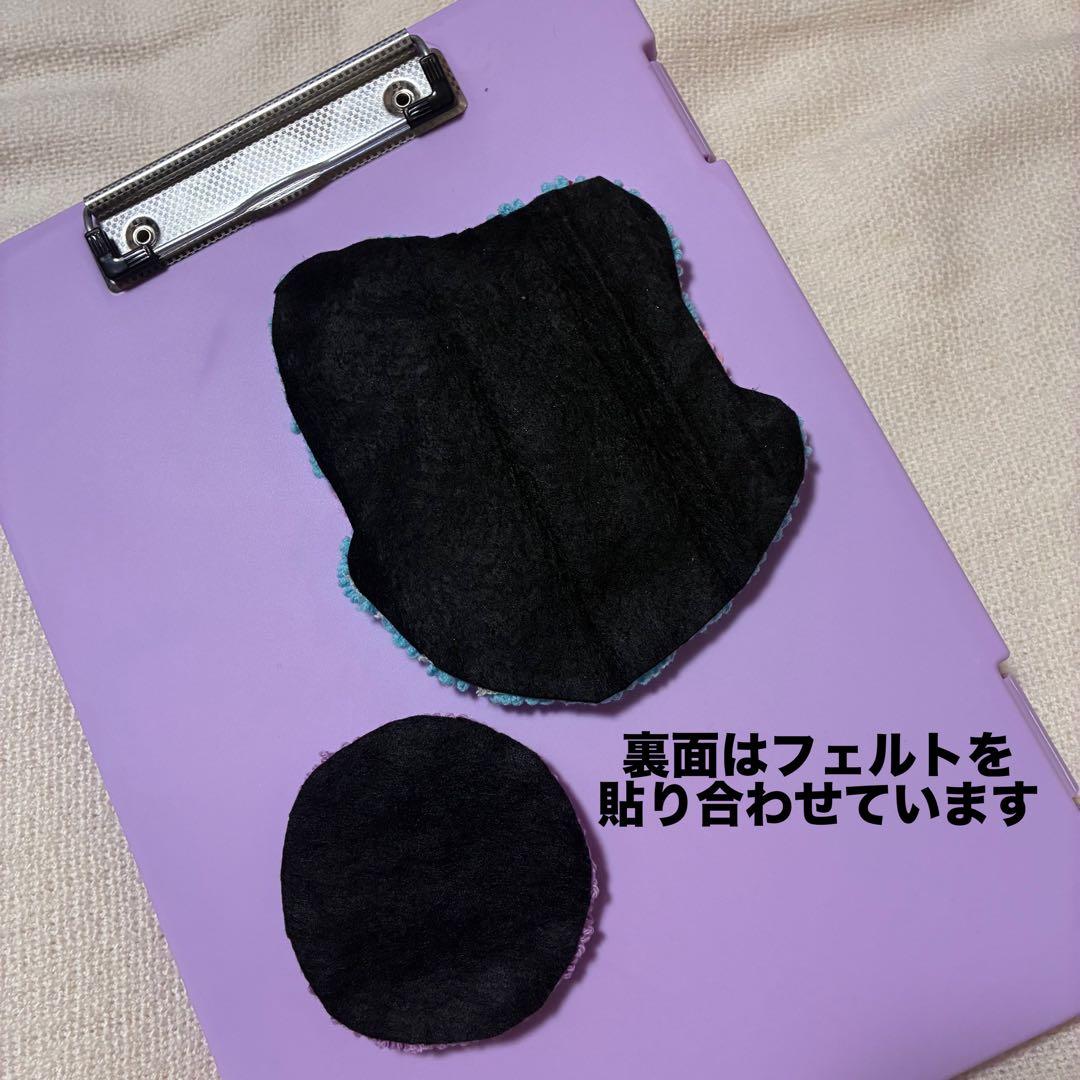 ハンドメイド】♡CAKE♡ パンチニードル ミニラグ マット 小物置き