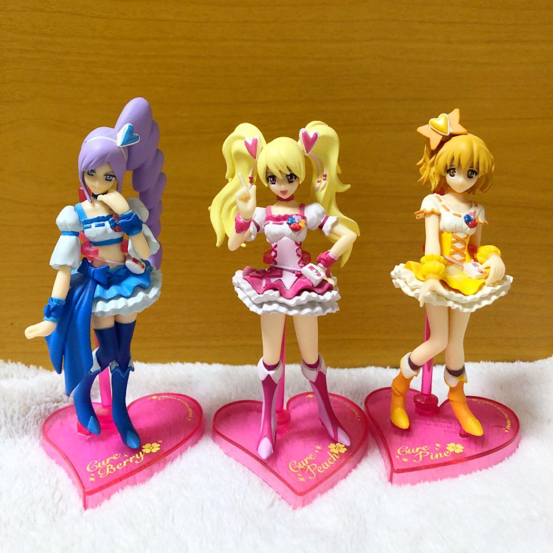 フレッシュプリキュア フィギュア3体セット - メルカリ