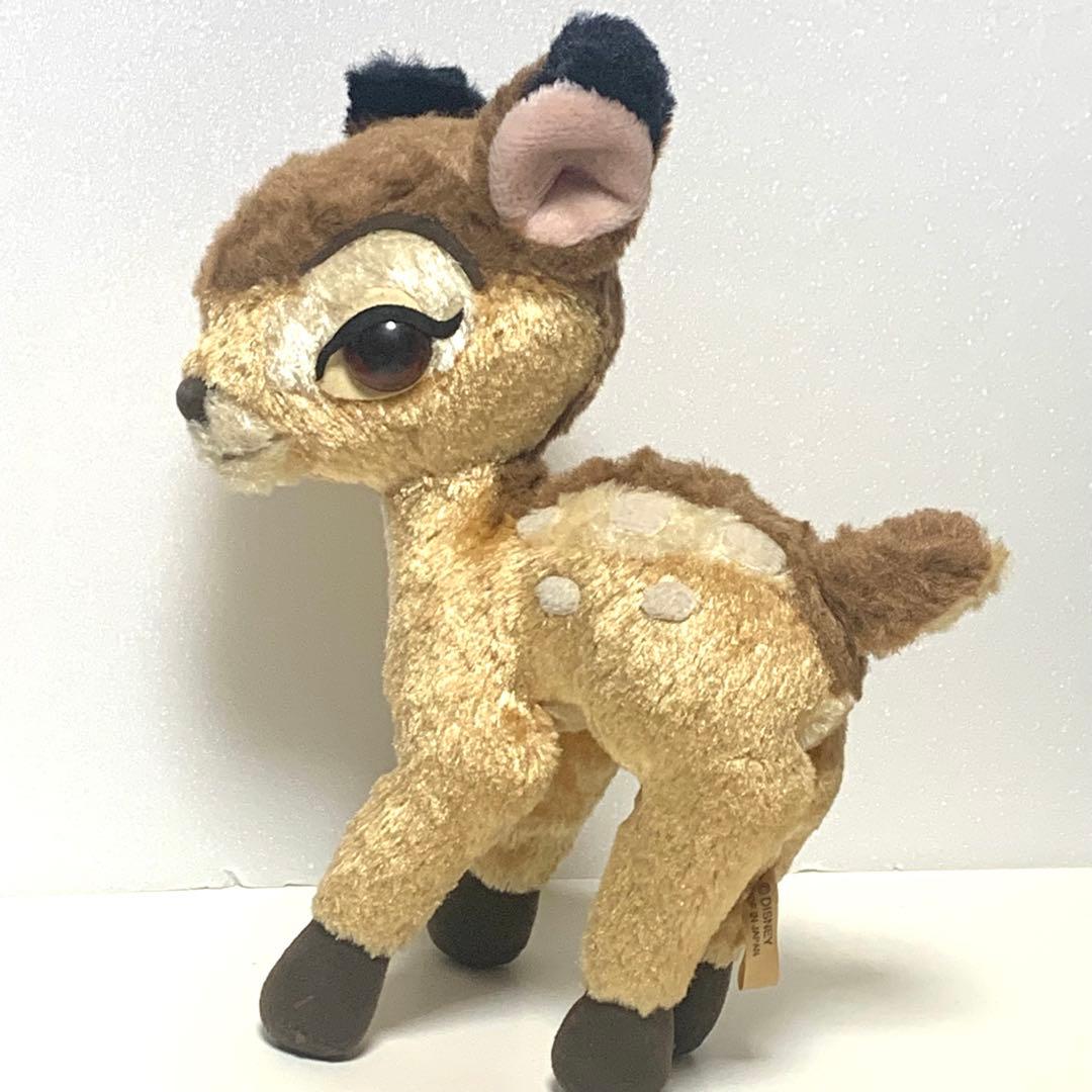 ディズニー　ぬいぐるみ　バンビ　レトロ　レア　希少品　国内正規品 レア 当時物 ディズニー バンビ ぬいぐるみ 1999年 レトロ - メルカリ