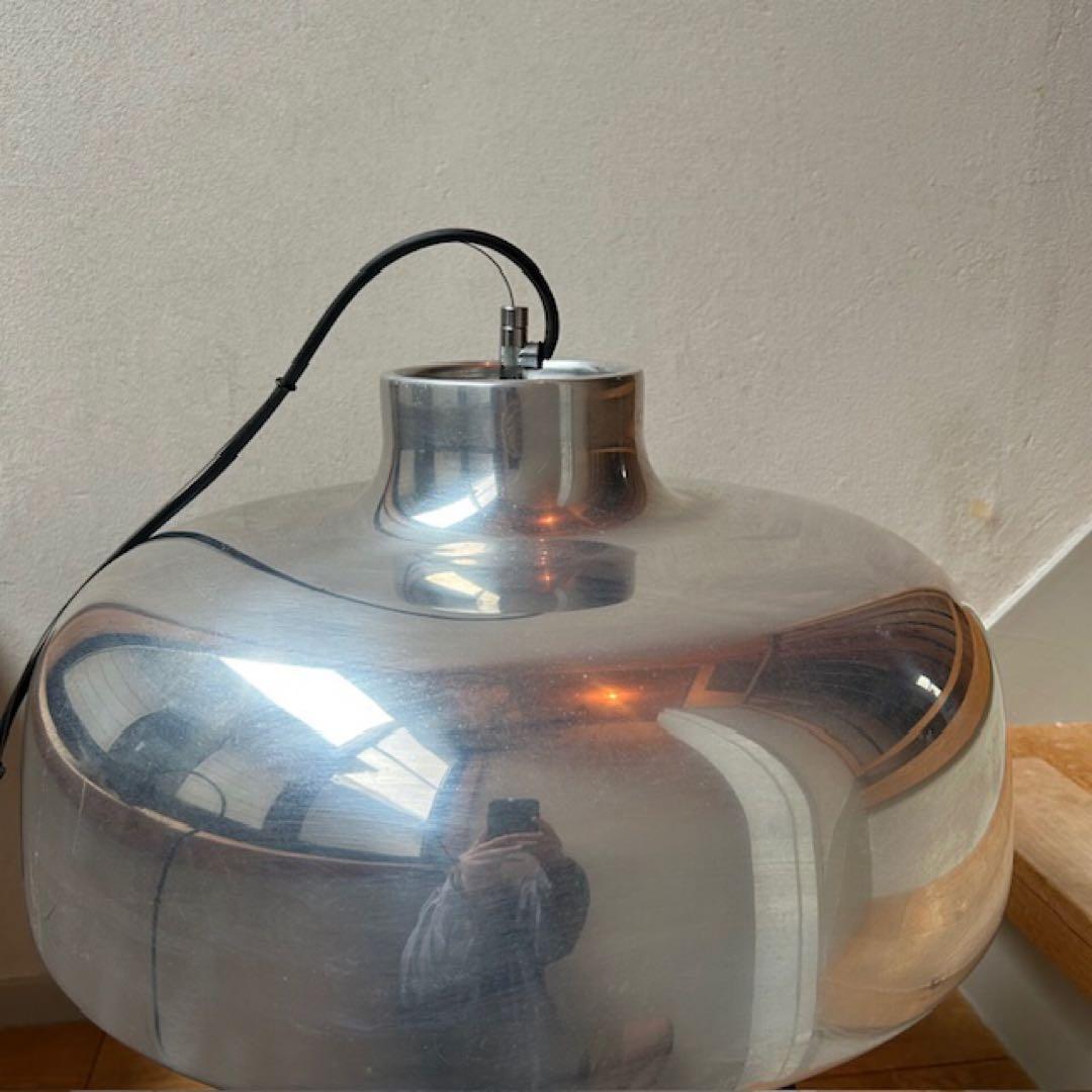 シーリングライト・天井照明 Santa&Cole M68 Polished Aluminium M68 Pendant Lamp, Polished aluminium, chrome-plated Santa & Cole