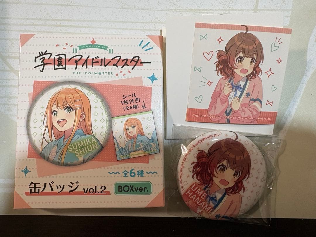 学園アイドルマスター 花海佑芽 缶バッジ - メルカリ