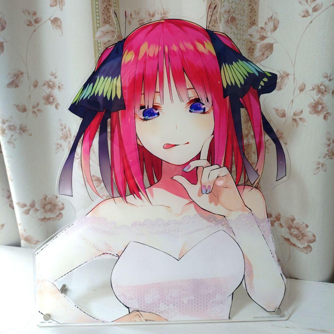五等分の花嫁 一番くじ バストアップアクリルボード 中野二乃 - メルカリ