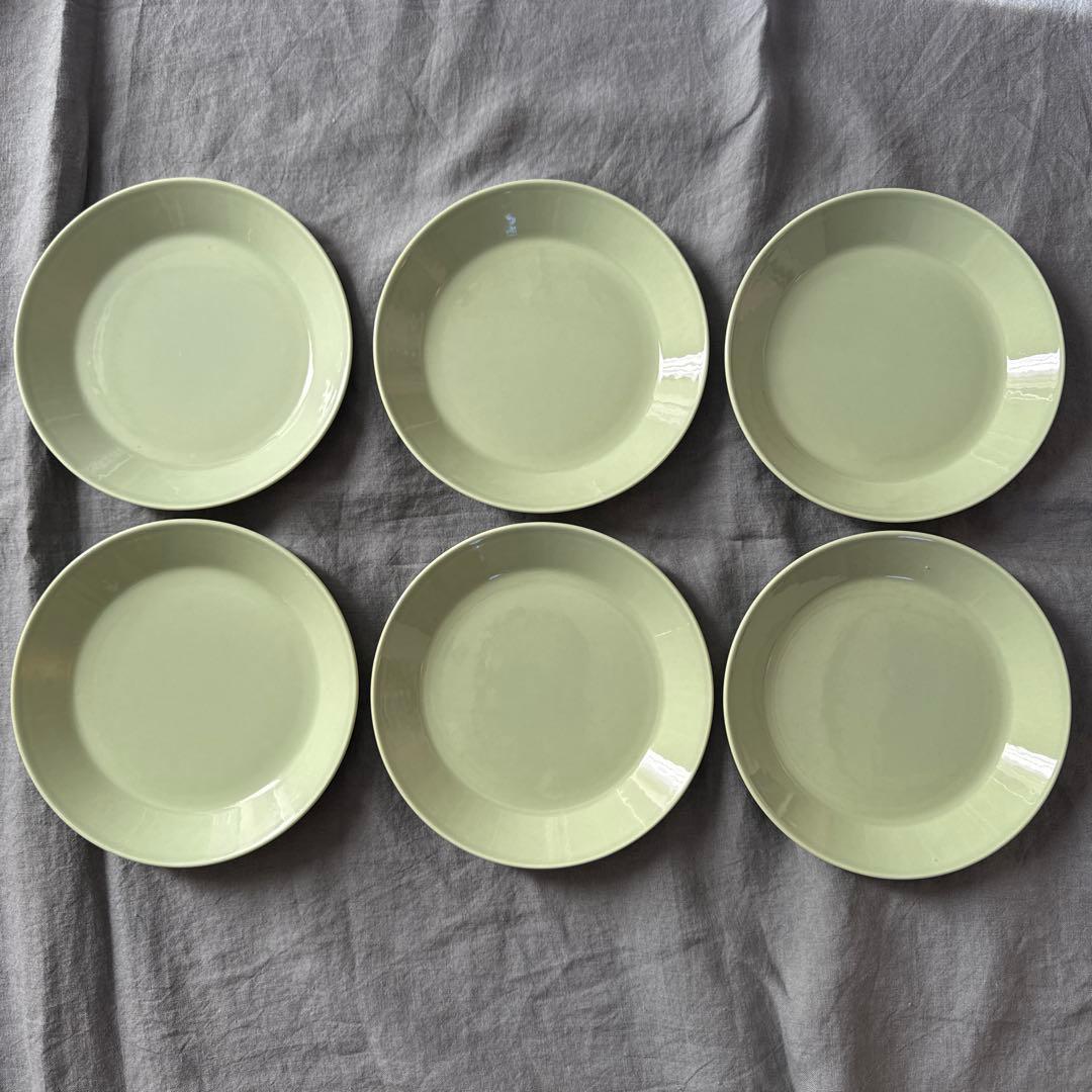 廃盤色⭐️イッタラ/ティーマ/17cm/セラドングリーン/6枚セット 楽天市場】iittala イッタラ TEEMA（ティーマ） 17cm プレート