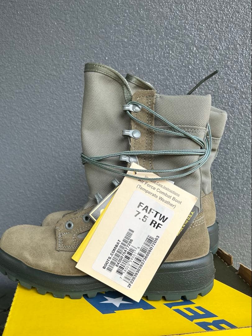 米軍放出新品Belleville コンバットブーツ7.5RF 実物 - メルカリ