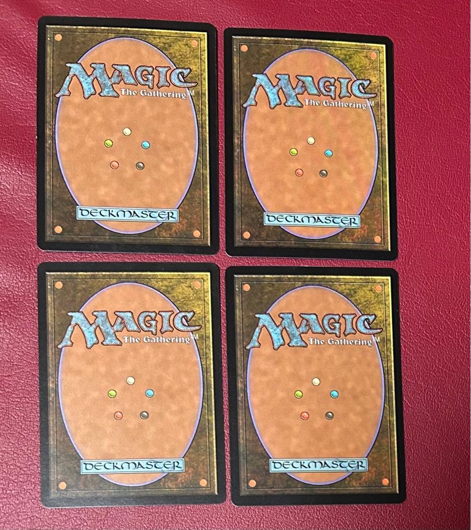 MTG 翻弄する魔道士 日本語 4枚セット 初版 - メルカリ