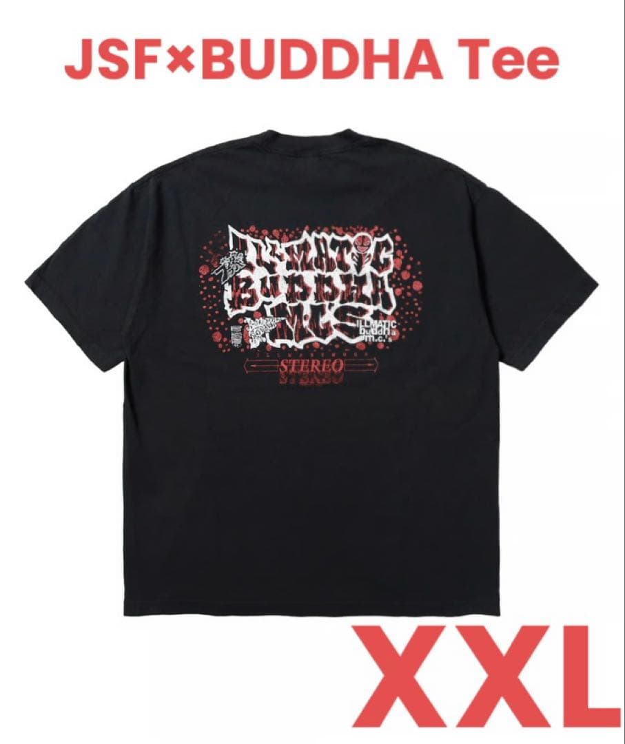JSF × ILLMATIC BUDDHA MC's Tee XXL J's】JSF x ILLMATIC BUDDHA MC's TEE | CLOUDLAND33