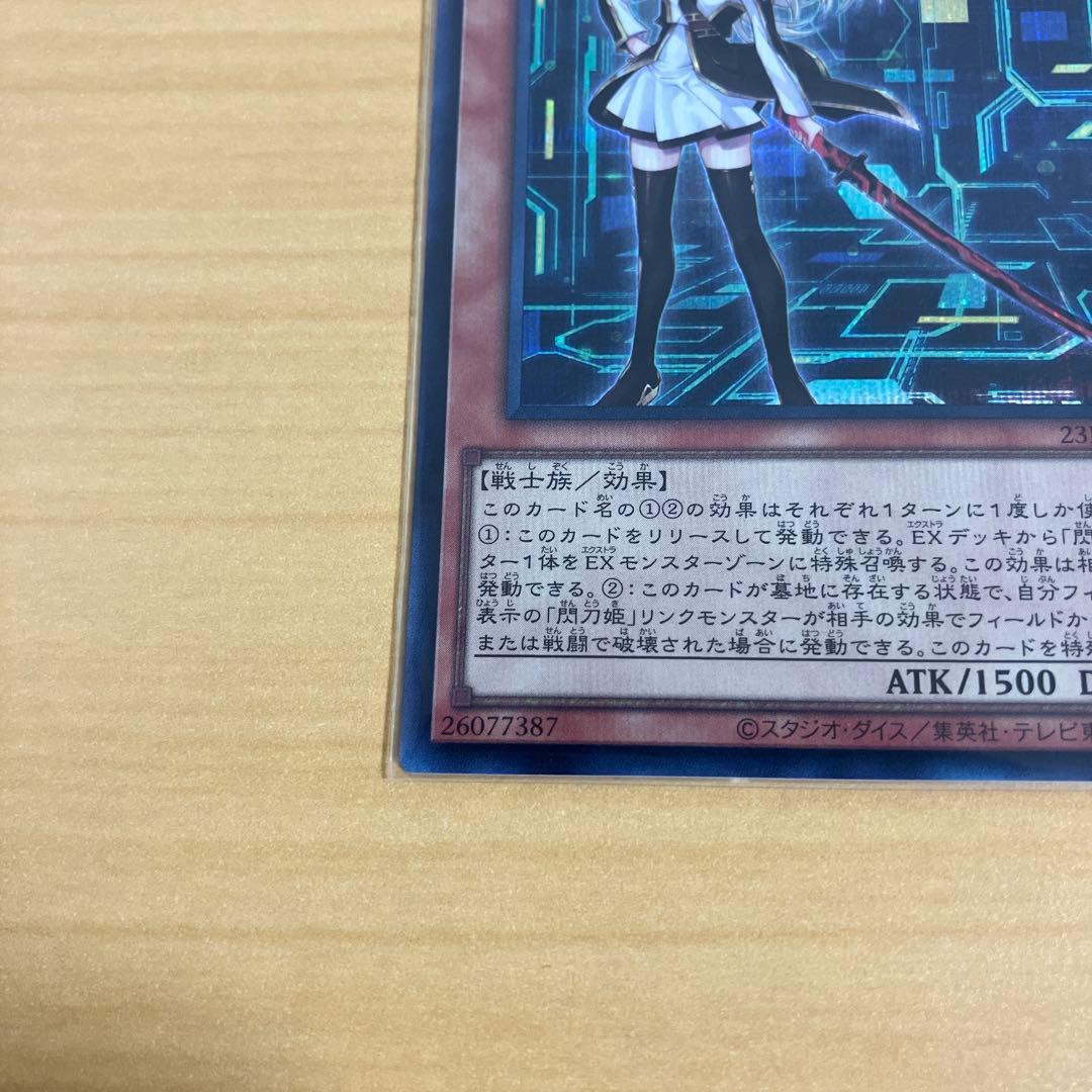 ふ*こ様 【最終値下げ】【コレクター引退品】閃刀姫レイ 絵違い 赤