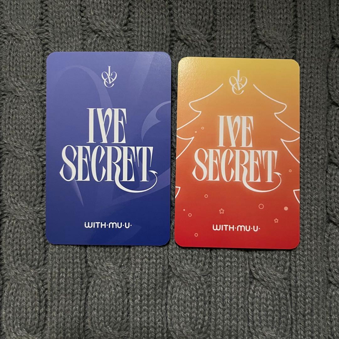 IVE レイ トレカ SECRET withmuu 8.0 ラキドロ セット - メルカリ