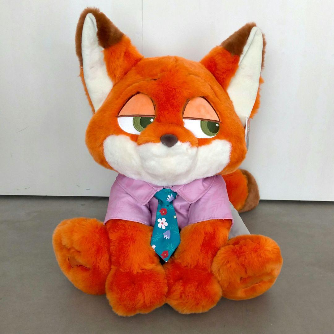 ズートピア ニック・ワイルド ぬいぐるみ 50cm・ブランケット付き ズートピア ニック・ワイルド ぬいぐるみ 50cm・ブランケット付き
