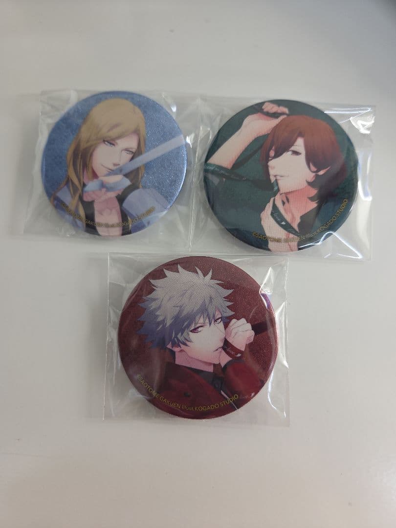 うた☆プリ CR グリッター缶バッジ3個セット 蘭丸 カミュ 嶺二 - メルカリ