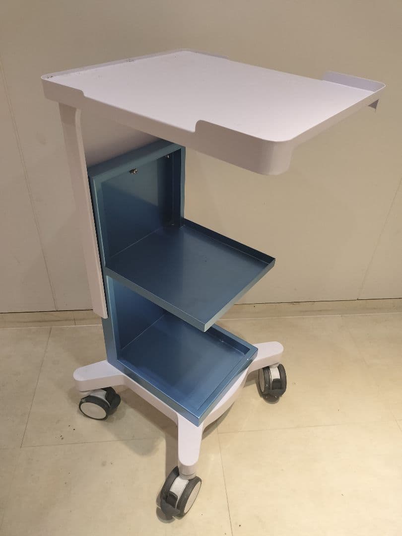 耐荷重40kg 超美品/スチール製のため頑丈】キャスター付きワゴン 高耐荷重傾斜2段ファイルワゴン 幅715 奥行395 高さ773 TKM-FW2HL 通販