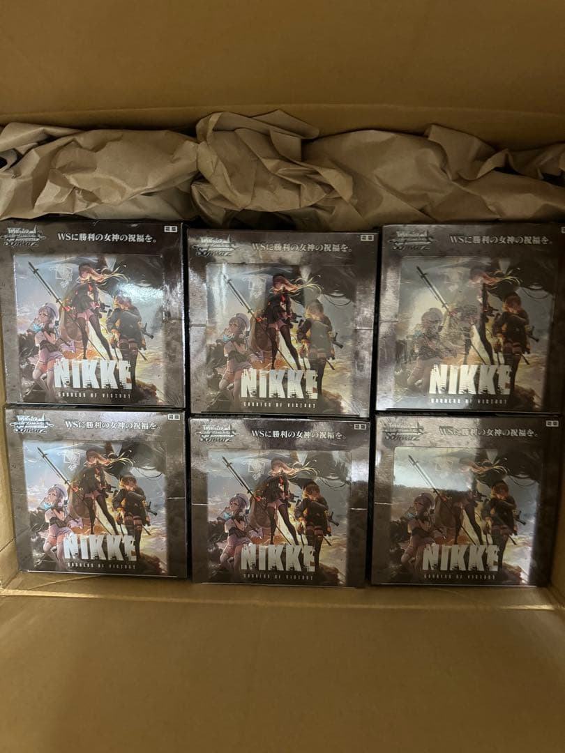 ヴァイスシュヴァルツ ブースターパック 勝利の女神：NIKKE 24box BOX】ヴァイスシュヴァルツ ブースターパック 勝利の女神：NIKKE